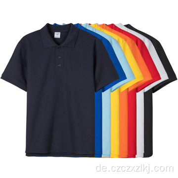 Perlennetz Poloshirt -Premium -Revers -Overalls